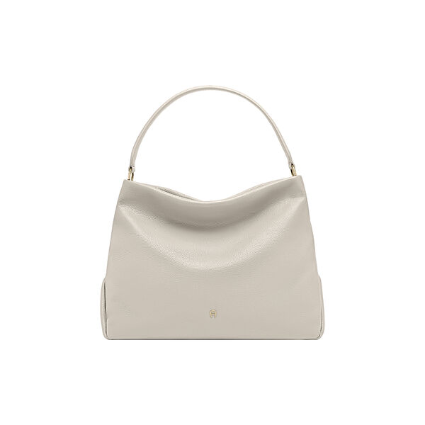 Paola Hobo Bag | Fog Beige, Aigner