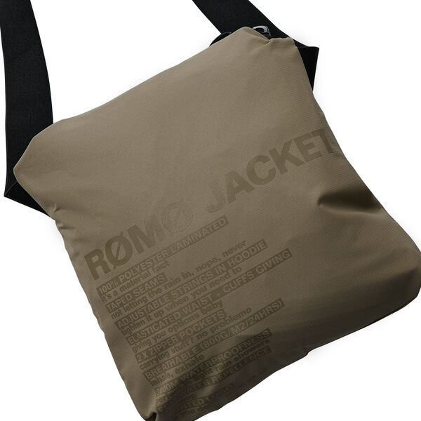 R&oslash;m&oslash; LW Rain Jacket Packable, dusty oak, H2O Sportswear