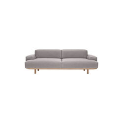 Reason 2 Seater Sofa, Re-Wool 108, Bruunmunch Furniture