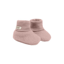 Footies Wool Fleece , mahogany rose, HUTTEliHUT
