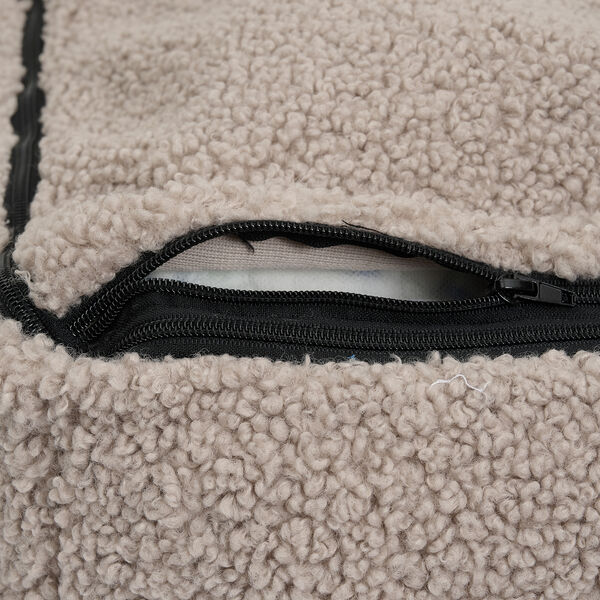 Nuna Dog bed, taupe, Drew's Dogwear