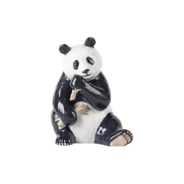 Eating Panda Figurine, Royal Copenhagen