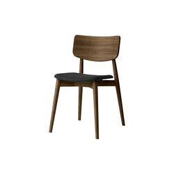 Chiara Dining Chair, Davos 0522 Black/røget eg, Bruunmunch Furniture