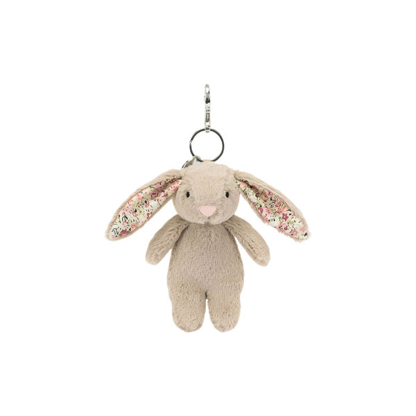 Bashful Bunny Bag Charm, blossom beige, Jellycat