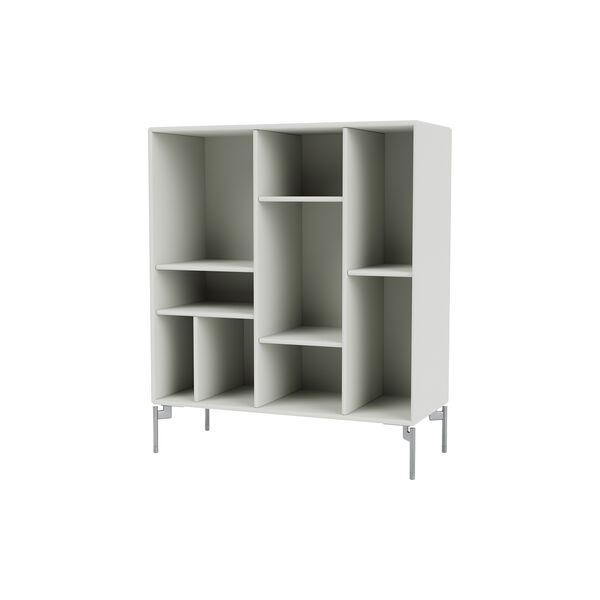 Montana 1613 Shelf with Wheels, 09 nordic/black, Montana Furniture
