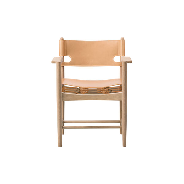 3238 The Spanish Dining Chair, natural/soap treated oak, Fredericia Furniture