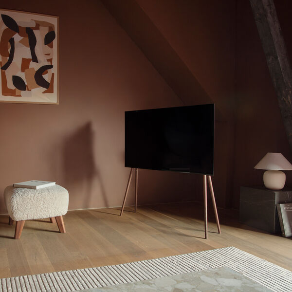 TV stand XL 55''-77'', walnut, JALG