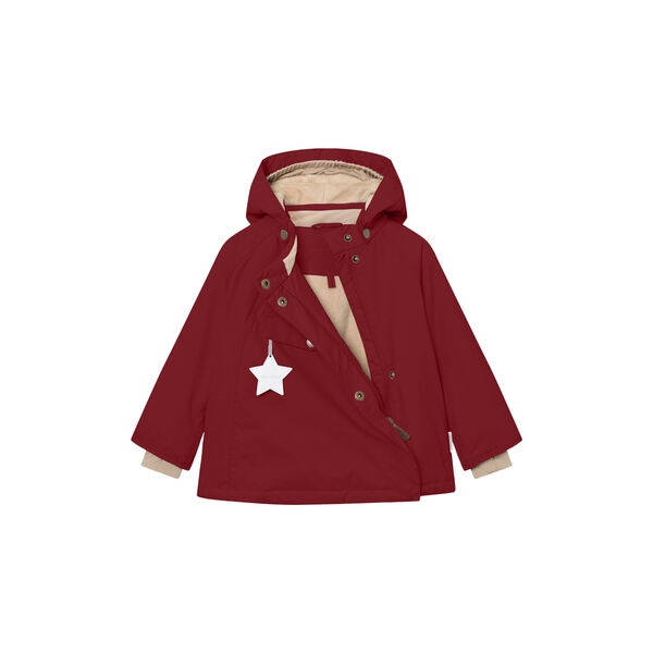 MATWANG Fleece Lined Winter Jacket, red merlot MATWANG Fleece Lined Winter Jacket, red merlot, Mini A Ture