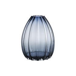 2Lips Vase, dark blue, Holmegaard