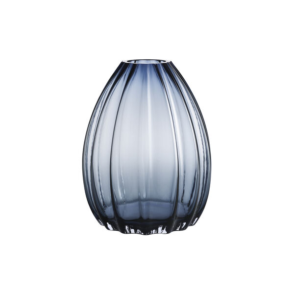 2Lips Vase, dark blue, Holmegaard
