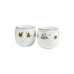 Christmas Morning Story | Tealight Holders | 2 pcs., Wik & Wals&oslash;e