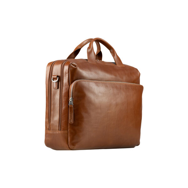 SKAGEN Briefcase, cognac, JOST