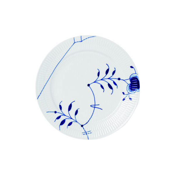 Blue Fluted Mega Plate Ø 25 cm, No. 9, Royal Copenhagen