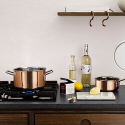 Saucepan 1.5 L, copper, Eva Trio