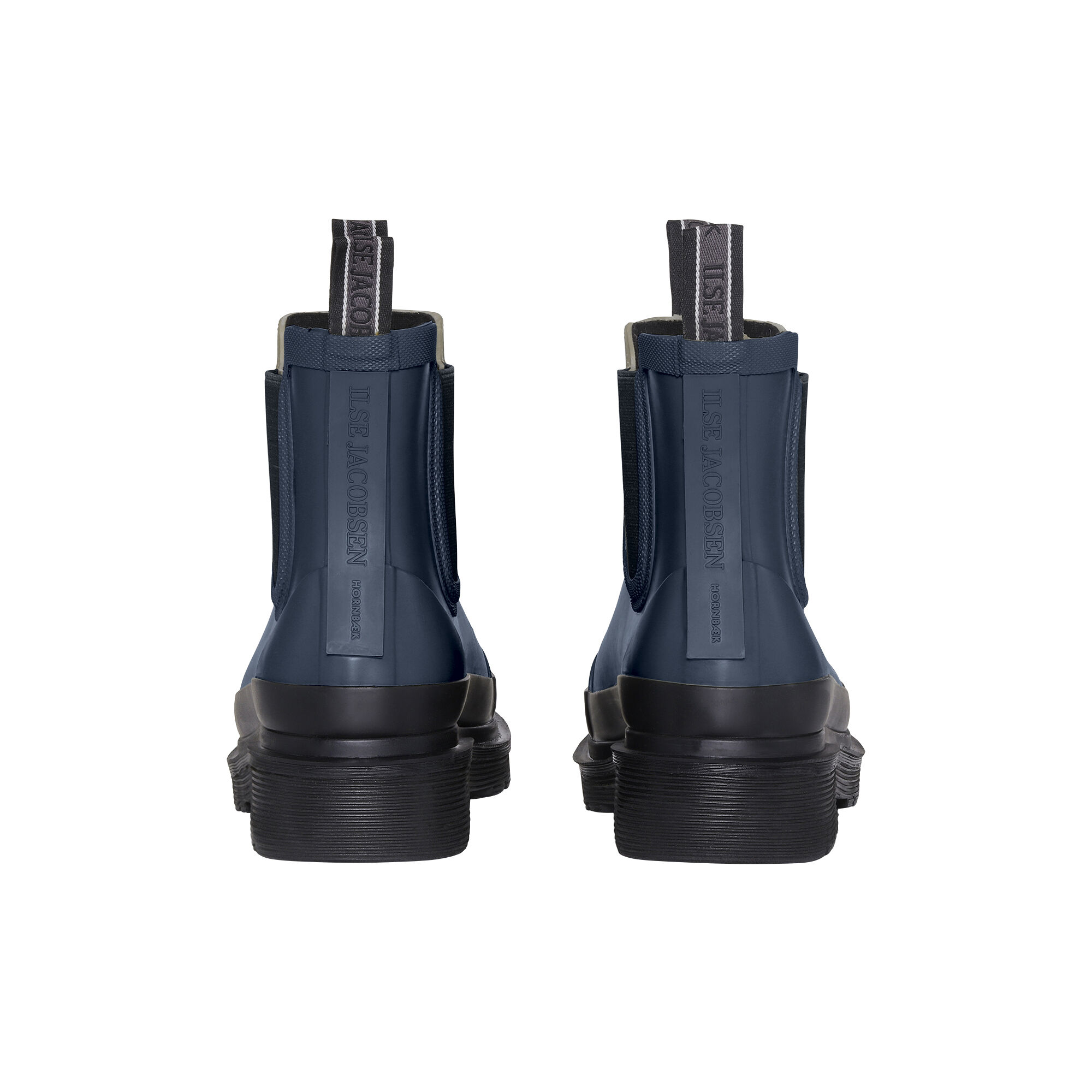 Short Rubber Boots dark indigo