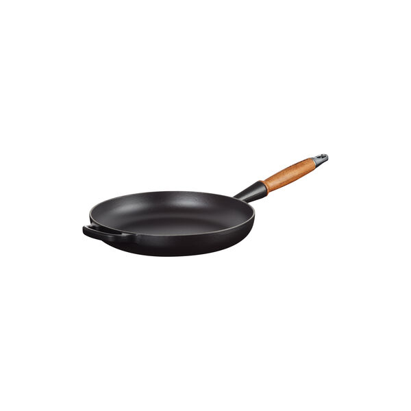 Signature Frying Pan with Wooden Handle Ø 28 cm, matte black Signature Frying Pan with Wooden Handle Ø 28 cm, matte black, Le Creuset