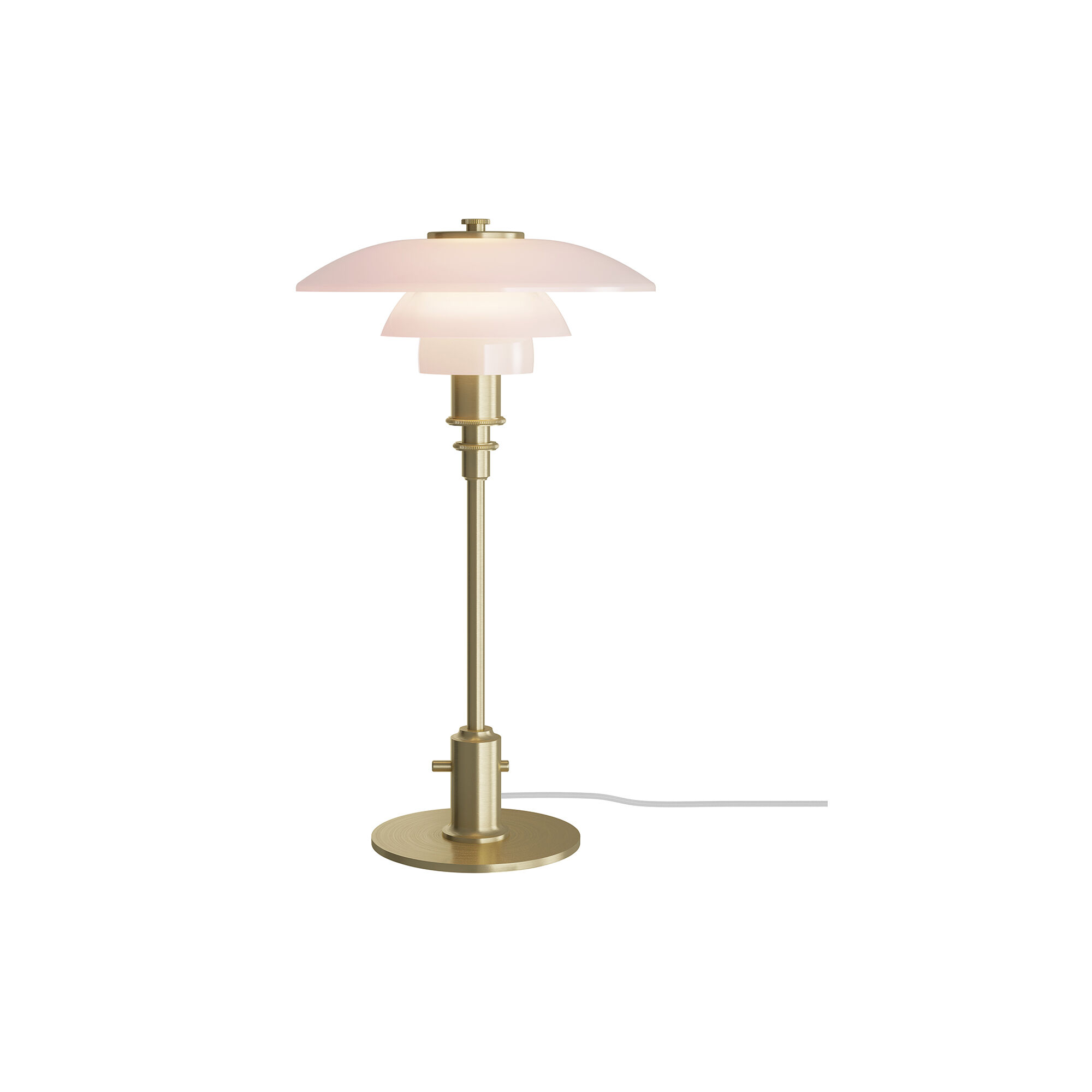 Amber rose top table lamp