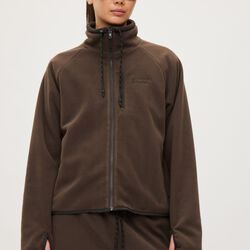 Jacket Polar Fleece Campfire, coffee, Rethinkit
