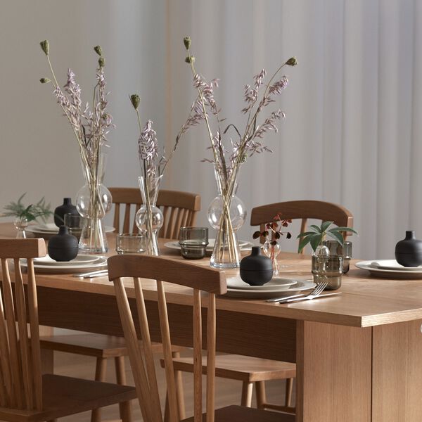 Sand Secrets Small Bowl, black clay Sand Secrets Small Bowl, black clay, Design House Stockholm