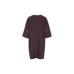 Lazy linen panel dress, raisin, BITTE KAI RAND
