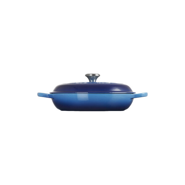 Signature cast iron buffet pot 30 cm, azure blue, Le Creuset