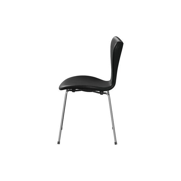 Series 7&trade; 3107 Fully Upholstered Chair, Grace Black, Fritz Hansen