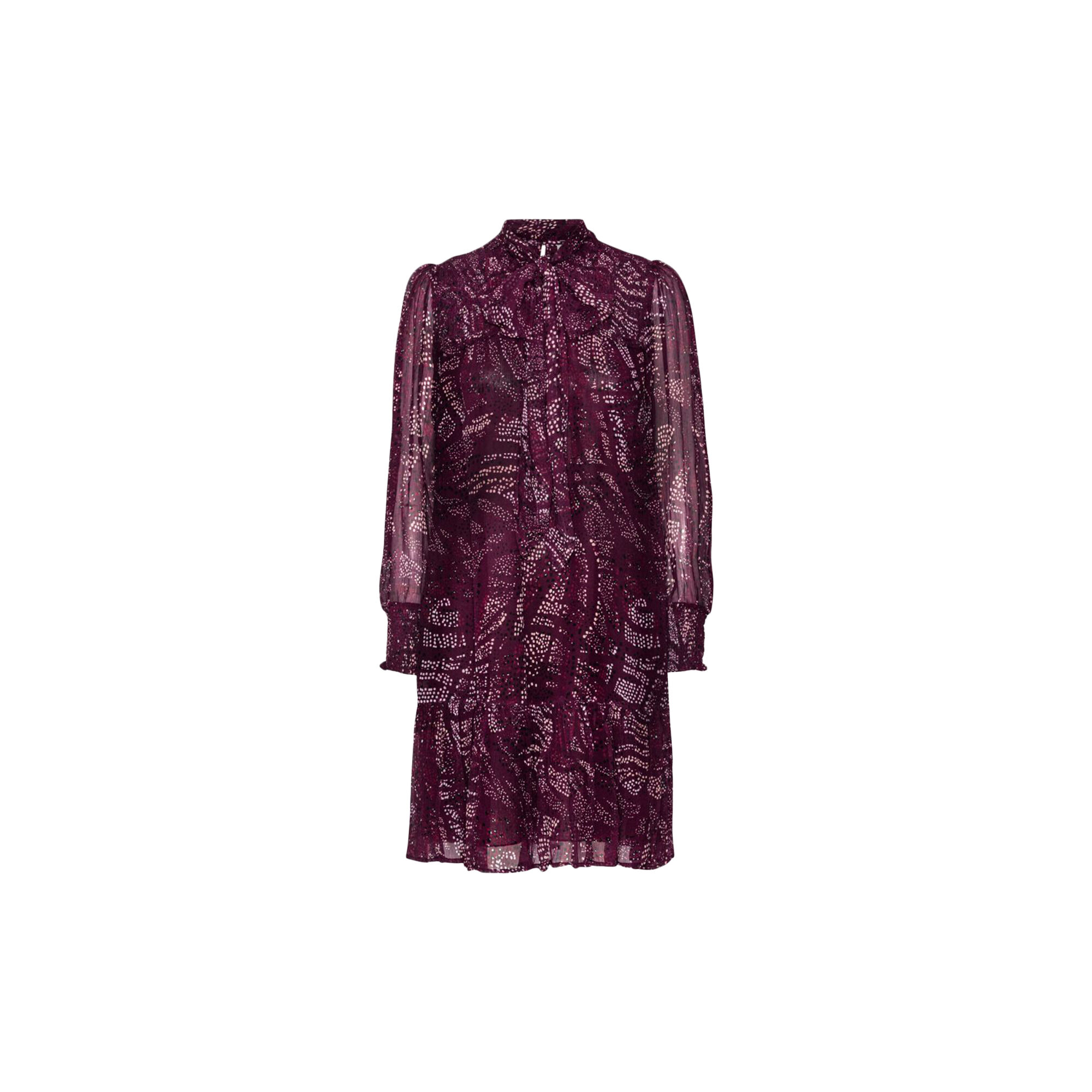 Francesca Dress potent purple