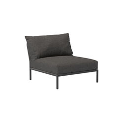 LEVEL2 Single Module Lounge Chair, Basic dark grey, HOUE
