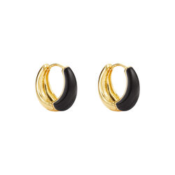 BANGLE BOMBE | Carbon Black | Earring, bangle up