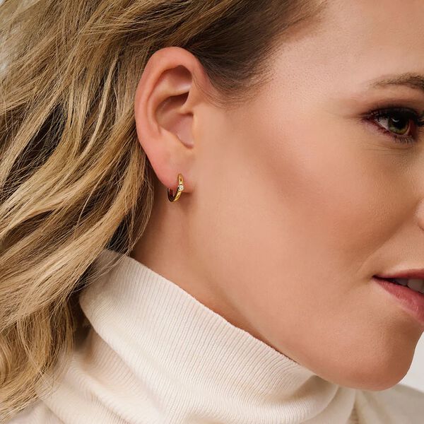 ALINA HOOP, gold, Spirit Icons