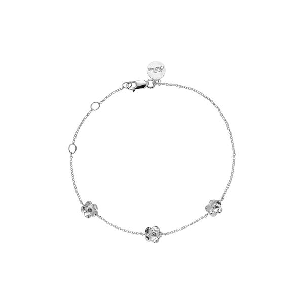 Forglemmigej Bracelet, silver, Flora Danica Jewellery