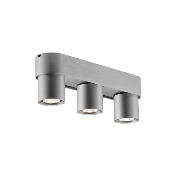 AURA C3 Ceiling Light, titanium, LIGHT-POINT
