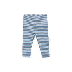 Baby Leggings Stripe, azur/ecru, Serendipity