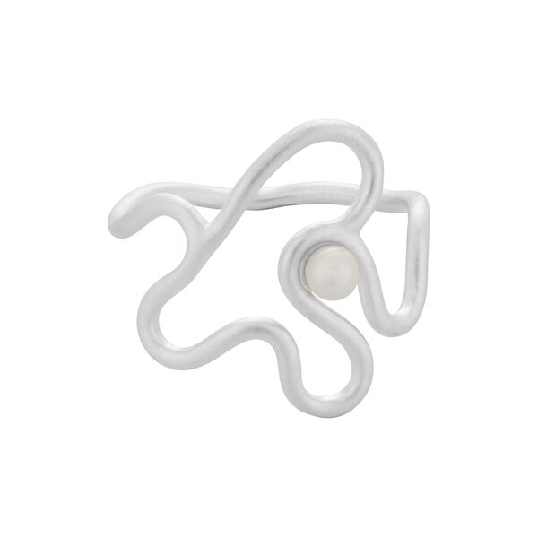 Bay Pearl Ring, silver, Pernille Corydon Jewellery