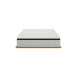 MUUN LITE FULL SET &ndash; MATTRESS, TOPPER AND LOW WOOD FRAME, MUUN