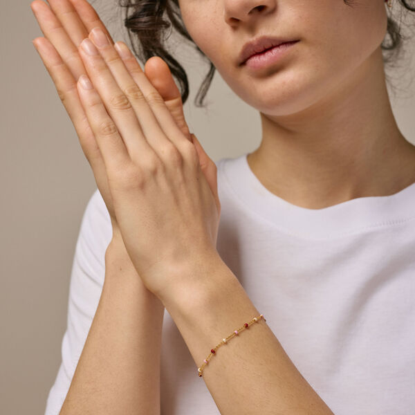 Lola Bracelet, gold/rosie Lola Bracelet, gold/rosie, ENAMEL Copenhagen