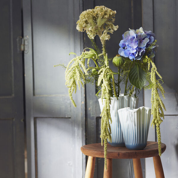 Hammersh&oslash;i Unfold Vase, blue, K&auml;hler