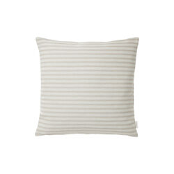 Outdoor Fine Stripe Cushion, beige, Compliments