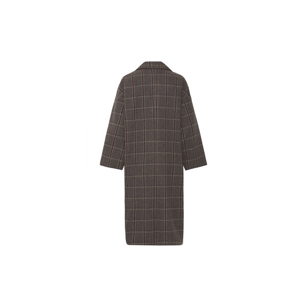 IHEMMALU Jacket, cocoa brown check, ICHI