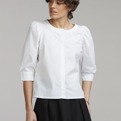 Lykke Blouse, white, Stenstr&ouml;ms