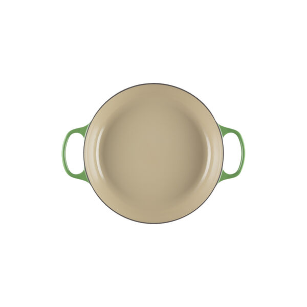 Signature cast iron buffet pot 30 cm, bamboo green, Le Creuset