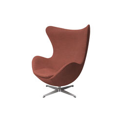 Egg™ 3316 Lounge Chair, Re-wool 558 coral red/neutral, Fritz Hansen
