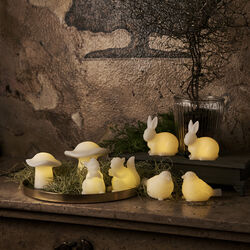 Elin Rabbit 2 pcs., white, Sirius Home