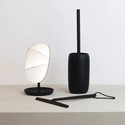 Fjord mirror, black, Stelton
