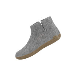 Felt Ankle Shoe, grey, Glerups