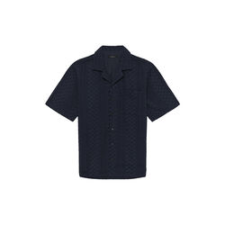 MAklampo SS Shirt, dark navy, Matinique