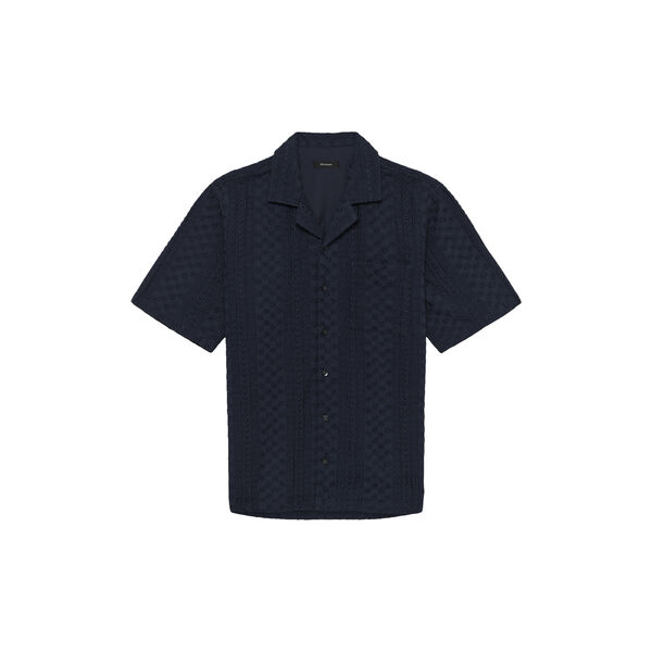 MAklampo SS Shirt, dark navy, Matinique