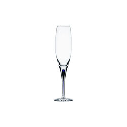 Intermezzo Blue Champagne Glass, Orrefors