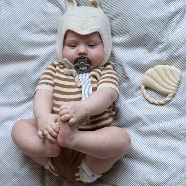 Pacifier Holder, classic stripes blue, Cam Cam Copenhagen