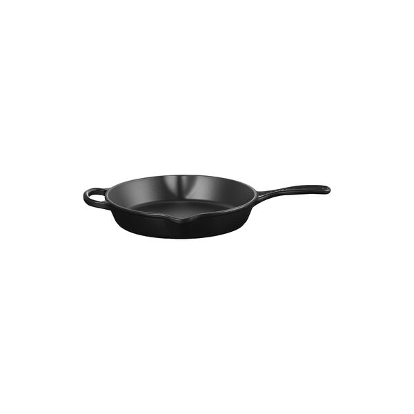 Signature cast iron deep skillet &Oslash; 26 cm, matte black, Le Creuset